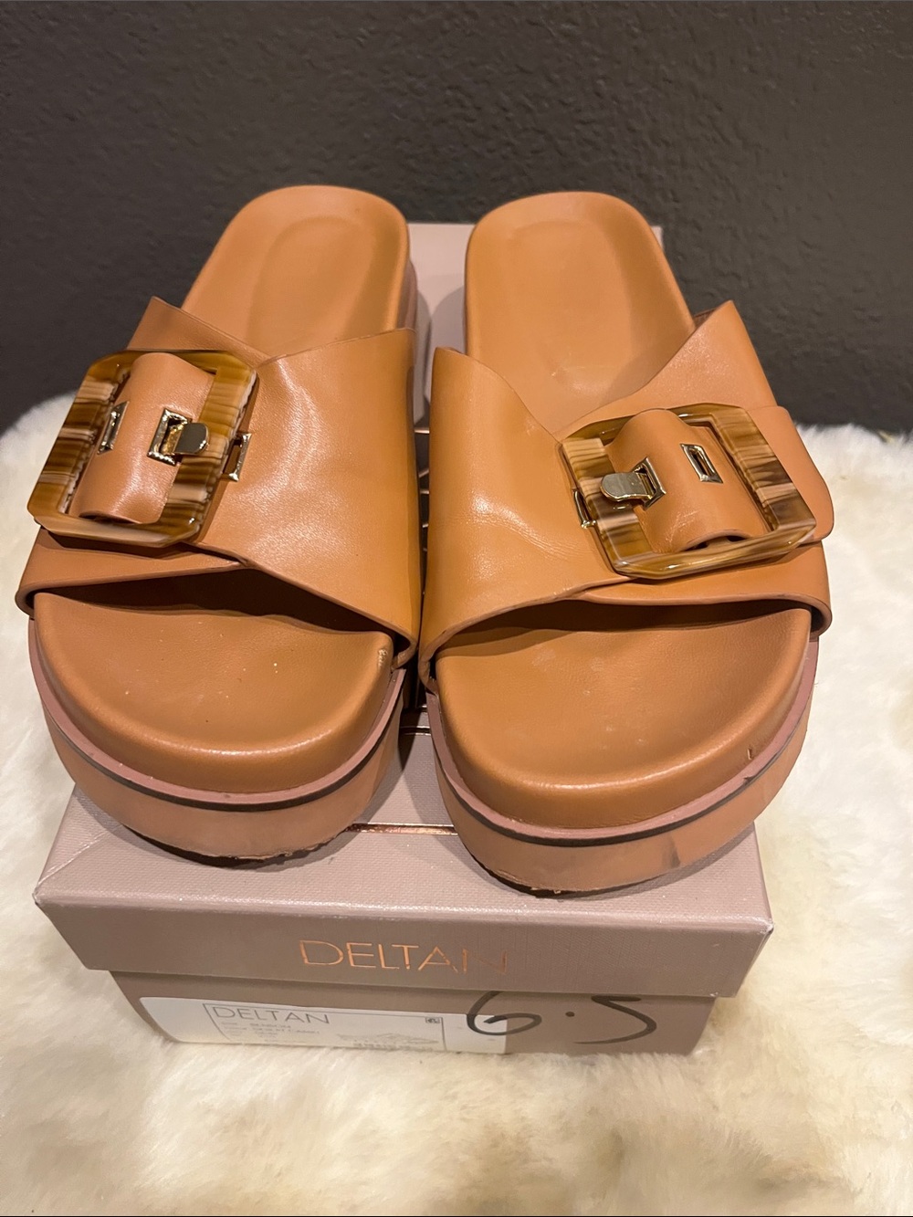 Deltan Benson desert camel sandal